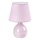 Rabalux - Stolní lampa 1xE14/40W/230V růžová