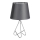 Rabalux - Stolní lampa 1xE14/40W/230V šedá/lesklý chrom