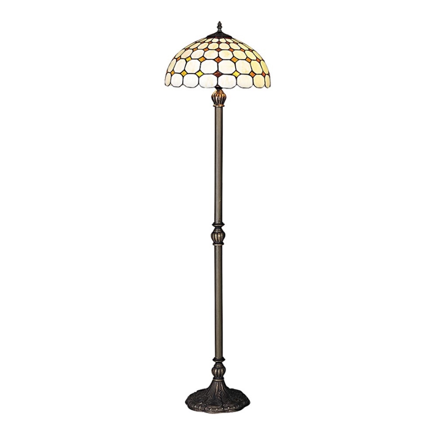 Rabalux - Tiffany vitrážová stojací lampa 2xE27/60W/230V