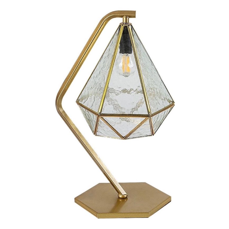 Rabalux - Tiffany vitrážová stolní lampa 1xE14/40W/230V zlatá