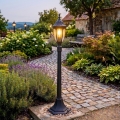Rabalux - Venkovní lampa 1xE27/60W/230V IP43 černá