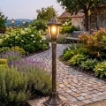 Rabalux - Venkovní lampa 1xE27/60W/230V IP43 zlatá/černá/patina