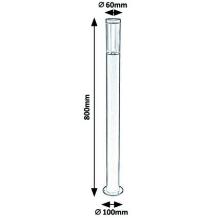 Rabalux - Venkovní lampa 1xGU10/7W/230V IP44