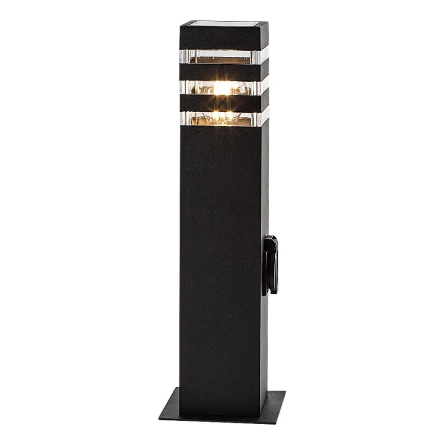 Rabalux - Venkovní lampa se zásuvkou 1xE27/12W/230V IP44