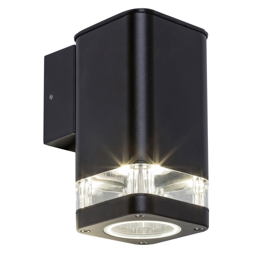 Rabalux - Venkovní nástěnné svítidlo 1xGU10/25W/230V IP44 černá