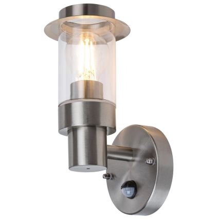 Rabalux - Venkovní nástěnné svítidlo se senzorem 1xE27/20W/230V IP44