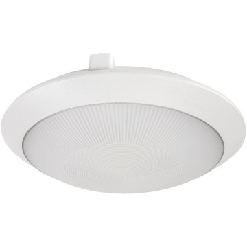 Rabalux - Venkovní stropní svítidlo 1xE27/9W/230V IP65 pr. 30 cm bílá