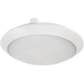 Rabalux - Venkovní stropní svítidlo se senzorem pohybu 1xE27/9W/230V IP65 pr. 30 cm bílá