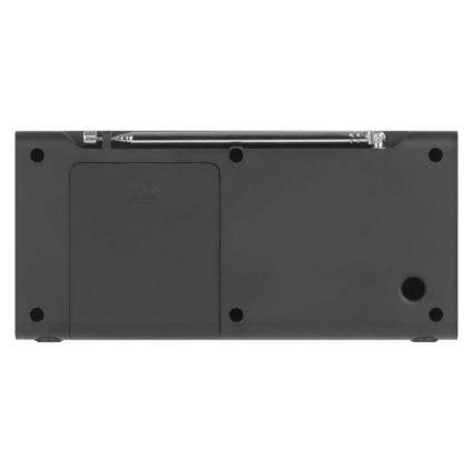 Rádio DAB DAB+ FM 3W/5V/4xAA černá