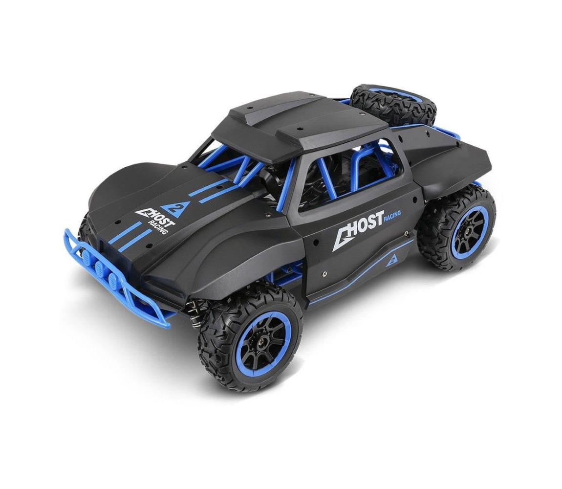 Buddy Toys Rally auto na dálkové ovládání černá/modrá FT0727