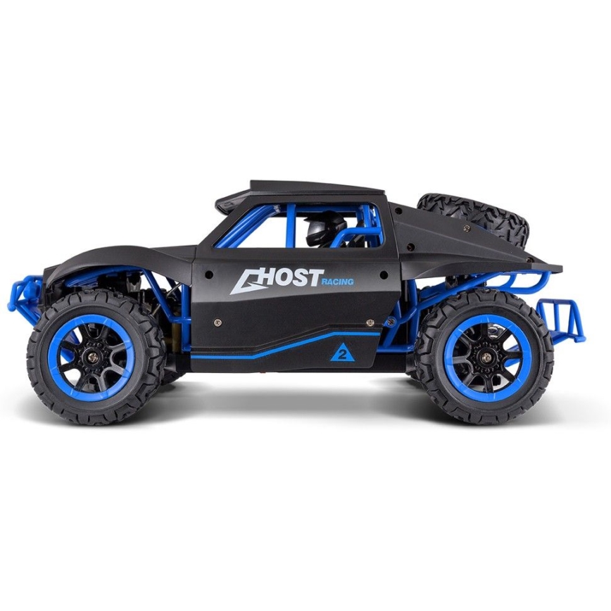 Rally auto na dálkové ovládání černá/modrá