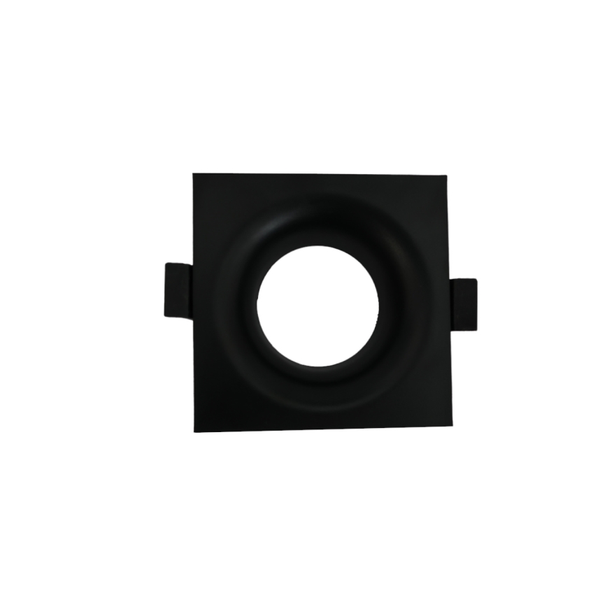 Rámeček pro podhledové svítidlo GU10 8,6x8,6 cm černá