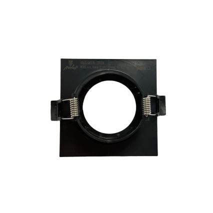 Rámeček pro podhledové svítidlo GU10 8,6x8,6 cm černá