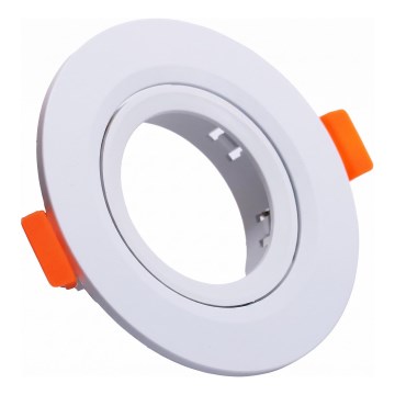 Rámeček pro podhledové svítidlo GU10 pr. 9 cm bílá