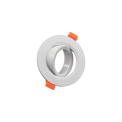 Rámeček pro podhledové svítidlo GU10 pr. 9 cm bílá