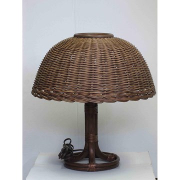 Ratanová stolní lampa E27/60W/230V