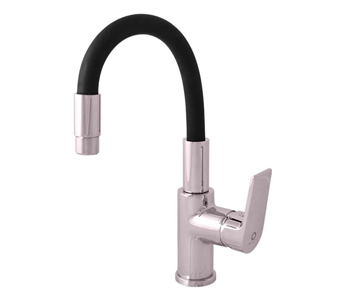 RAV Slezák CO119.0/15 - Dřezová baterie COLORADO 25 cm černá/lesklý chrom CO119.0/15