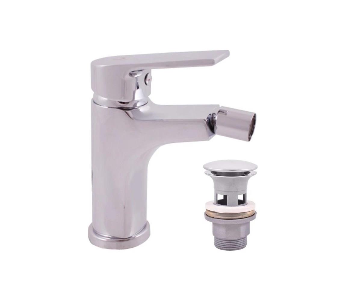 RAV Slezák CO145.0 - Bidetová baterie + výpusť COLORADO 14,3 cm lesklý chrom CO145.0