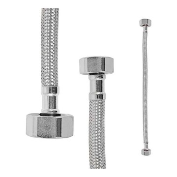 RAV Slezák IF0135.0 - Flexibilní připojovací hadice FLEXI 10 cm lesklý chrom