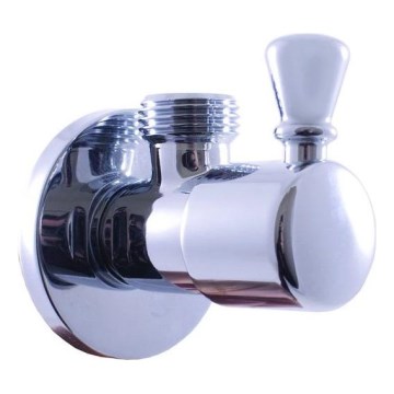 RAV Slezák RV0112 - Rohový ventil RETRO lesklý chrom