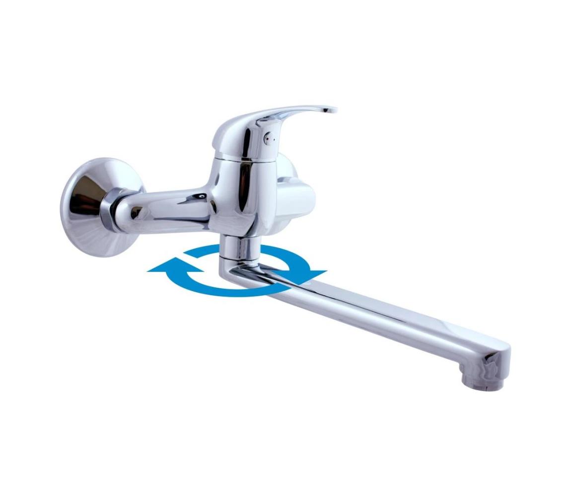 RAV Slezák SA001.5/23 - Dřezová/umyvadlová baterie SAZAVA lesklý chrom SA001.5/23