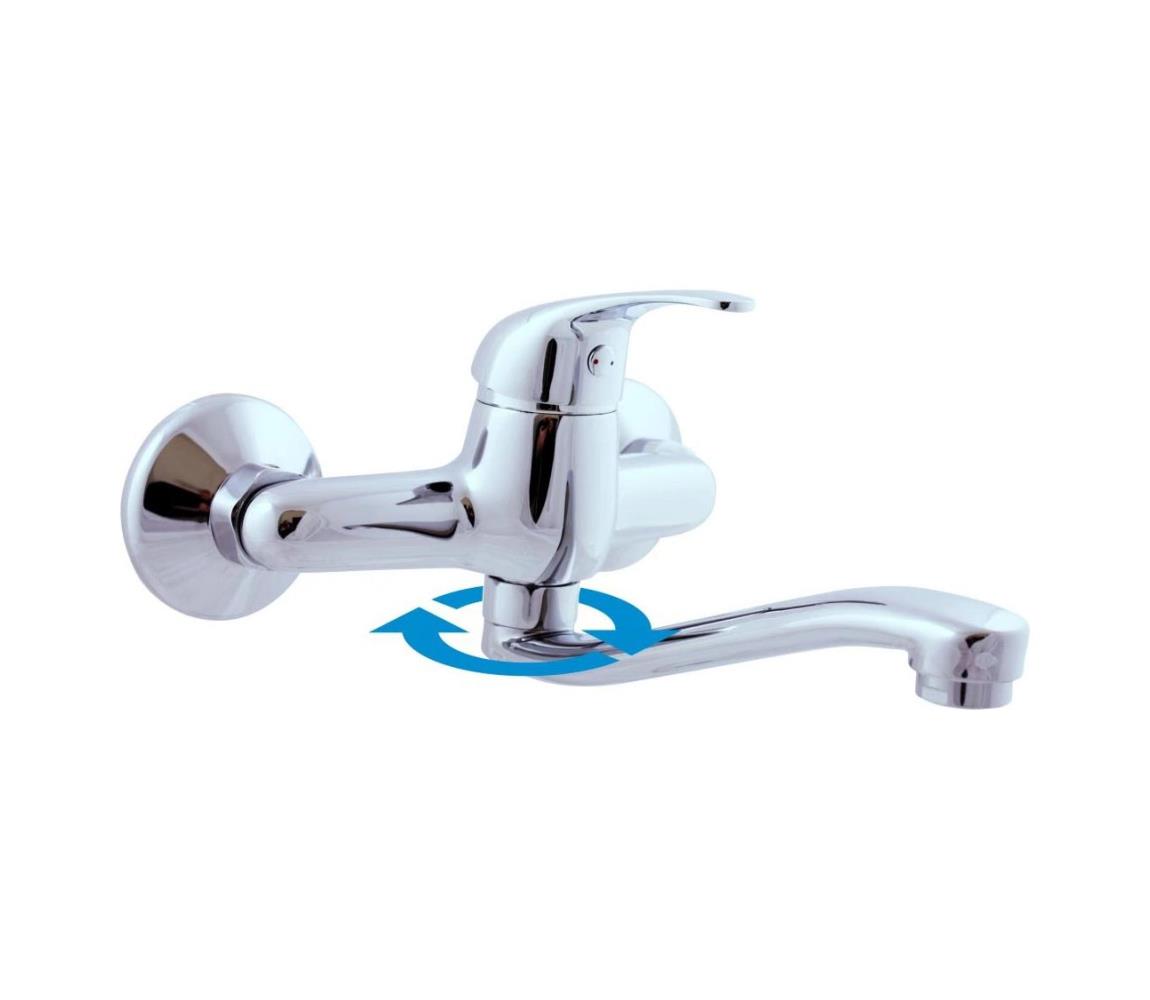 RAV Slezák SA001.5/26 - Dřezová/umyvadlová baterie SAZAVA lesklý chrom SA001.5/26