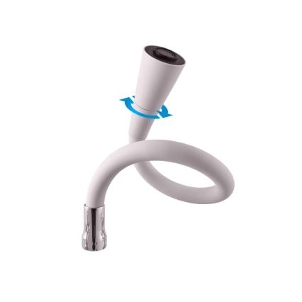 RAV Slezák SA002.5/13S - Dřezová baterie SAZAVA 32,3 cm šedá/lesklý chrom