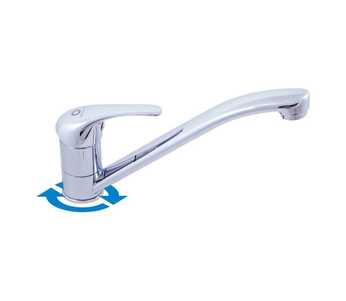 RAV Slezák SA005.0 - Dřezová baterie SAZAVA 11,7 cm lesklý chrom SA005.0