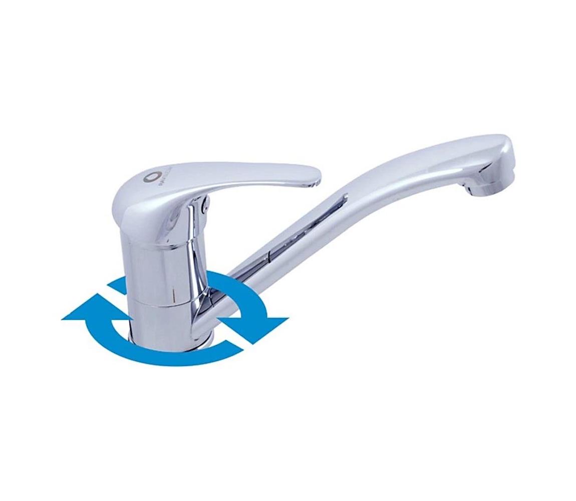 RAV Slezák SA015.0 - Umyvadlová baterie SAZAVA 15 cm lesklý chrom SA015.0