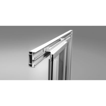 Ravak 00VG01R211 - Sprchové dveře třídílné SUPERNOVA 120x198 cm bílá