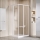 Ravak 14V701O2ZGS - Sprchový kout SUPERNOVA 90x90 cm bílá