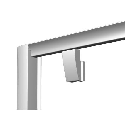 Ravak 37677U00Z1 - Sprchový kout třídílný čtvrtkruhový PIVOT 90x90 cm satin