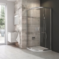 Ravak 3B240C00Z1 - Sprchový kout čtyřdílný čtvrtkruhový BLIX 80x80 cm lesklý chrom