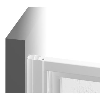 Ravak 940701R211 - Pevná sprchová stěna SUPERNOVA 90x198 cm bílá