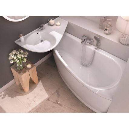 Ravak CS01000000 - Rohová vana AVOCADO 150x75 cm akrylát/bílá