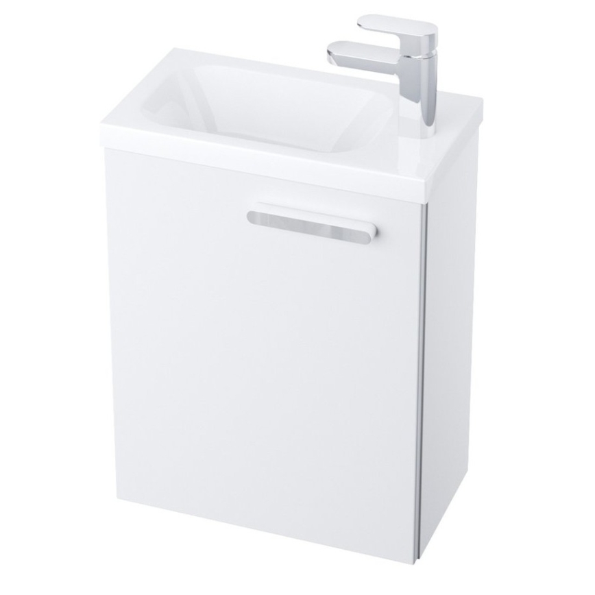 Ravak X000000540 - Dvířka ke skříňce pod umyvadlo levá CHROME  37,5x53 cm bílá
