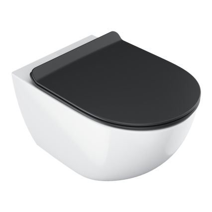 Ravak X01862 - Záchodové prkénko SoftClose VITA SLIM černá