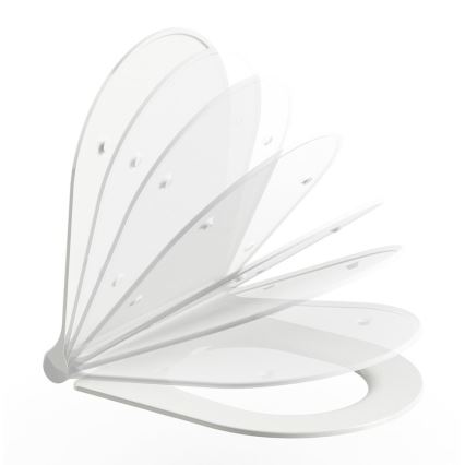 Ravak X01912 - Závěsné WC s bidetovou tryskou CHROME keramika/bílá