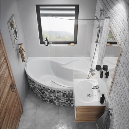 Ravak X070046 - Termostatická vanová baterie TERMO lesklý chrom