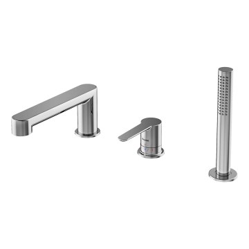 Ravak X070142 - Vanová baterie 3-otvorová PURI lesklý chrom