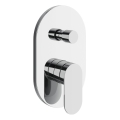 Ravak X070454 - Sprchová baterie pro podomítkovou instalaci CHROME lesklý chrom
