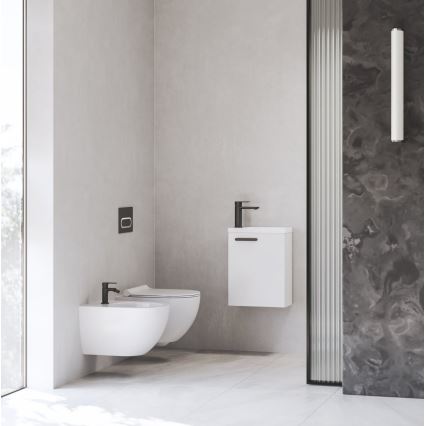 Ravak X070460 - Umyvadlová baterie CHROME 17,7 cm černá