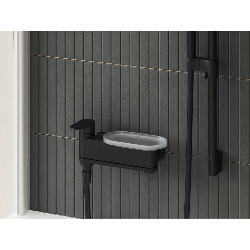 Ravak X070463 - Vanová baterie CHROME černá