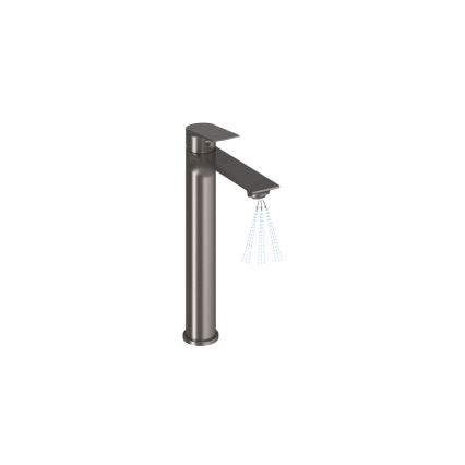 Ravak X070653 - Umyvadlová baterie PLAN 30 cm kartáčovaný grafit