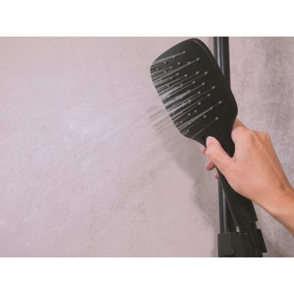 Ravak X07P569 - Ruční sprcha s tlačítkem černá