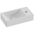 Ravak XJXP1240000 - Závěsné umyvadlo VEDA 40,8x22,2 cm keramika/bílá