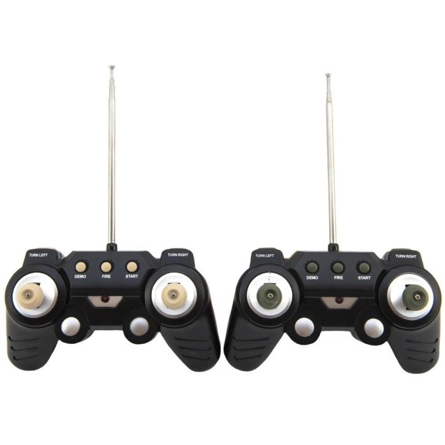 RC auta na dálkové ovládání tanky 2xAA maskáč