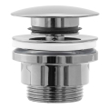 REA-A5217 - Umyvadlová výpusť CLICK-CLACK pr. 6,4 cm lesklý chrom