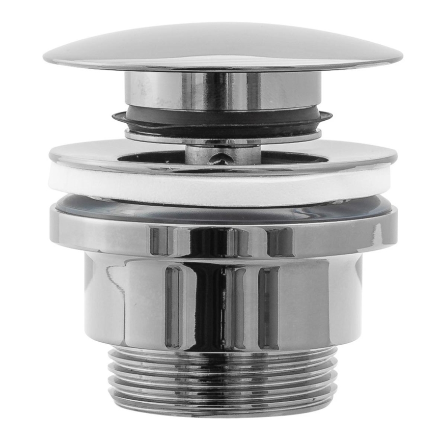 REA-A5217 - Umyvadlová výpusť CLICK-CLACK pr. 6,4 cm lesklý chrom