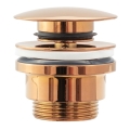 REA-A533A - Umyvadlová výpusť CLICK-CLACK pr. 6,4 cm rose gold